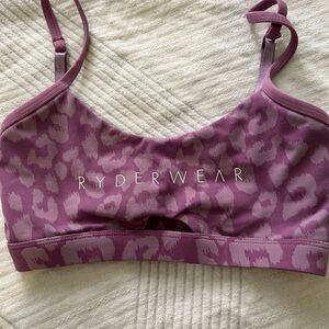 Ryderwear Animal Print Sports Bra xs